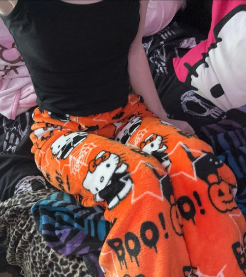 Spooky Hello Kitty PJs